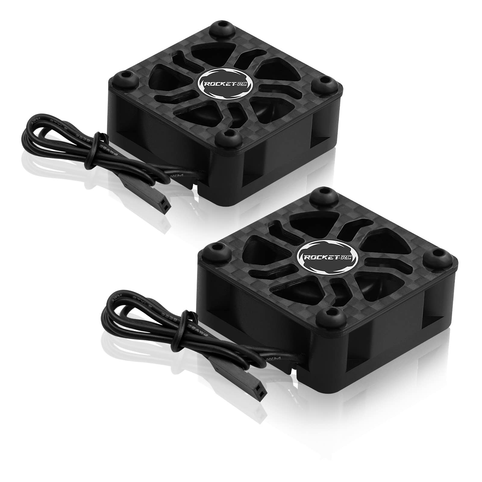 Photo 1 of [2 Pack] RC Cooling Fans Surpass Hobby 30mm 27000 High RPM RC Motor Fan Only Replacement Fans (Without Motor Heatsink) for 1/8 1/10 RC Car Truck Buggy Truggy