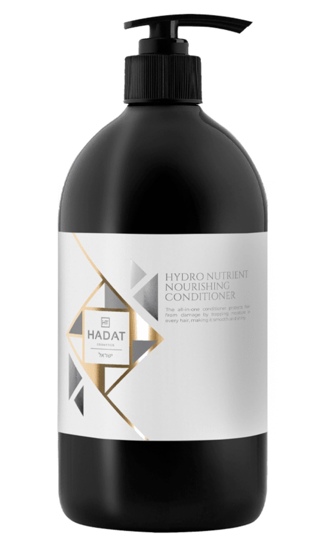 HADAT Cosmetics hair conditioner (800 ml) for hair care - softening and moisturising treatment for dry and damaged hair, deep moisturising hair, shine, detangling for women