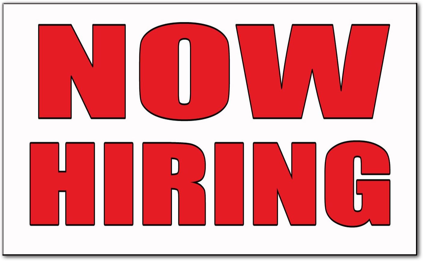 Now Hiring Auto Body Shop Car Repair Car Door Magnet Sign 12x9 Inches Set of 2