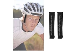 Wind-Blox Pro Helmet Attachment, Wind Noise Blocker Helmet Accessory, Noise Reduction Biking and Cycling Gear, Noise Block Helmet Add-On with Adjustable Straps