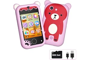 SZJJX Kids Smart Phone, Kids Phone Toy for Boys Girls 3 4 5 6 Year Old (Standard Edition)
