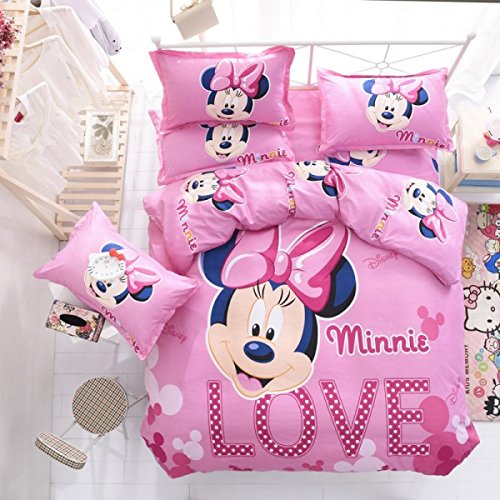 Ln Piece Kids Girls Pink Minnie Mouse Duvet Cover Desertcart INDIA