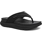 ONCAI Women's Orthotic Cushion Flip Flops Recovery Walking Sandals for Women with Arch Support Summer Comfortable Slip On Flip Flops for Womans Size 6-12