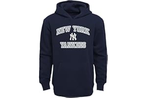 Outerstuff MLB Kids Youth 8-20 Official City Headline Arch Logo Fleece Lined Pullover Hoodie Sweatshirt