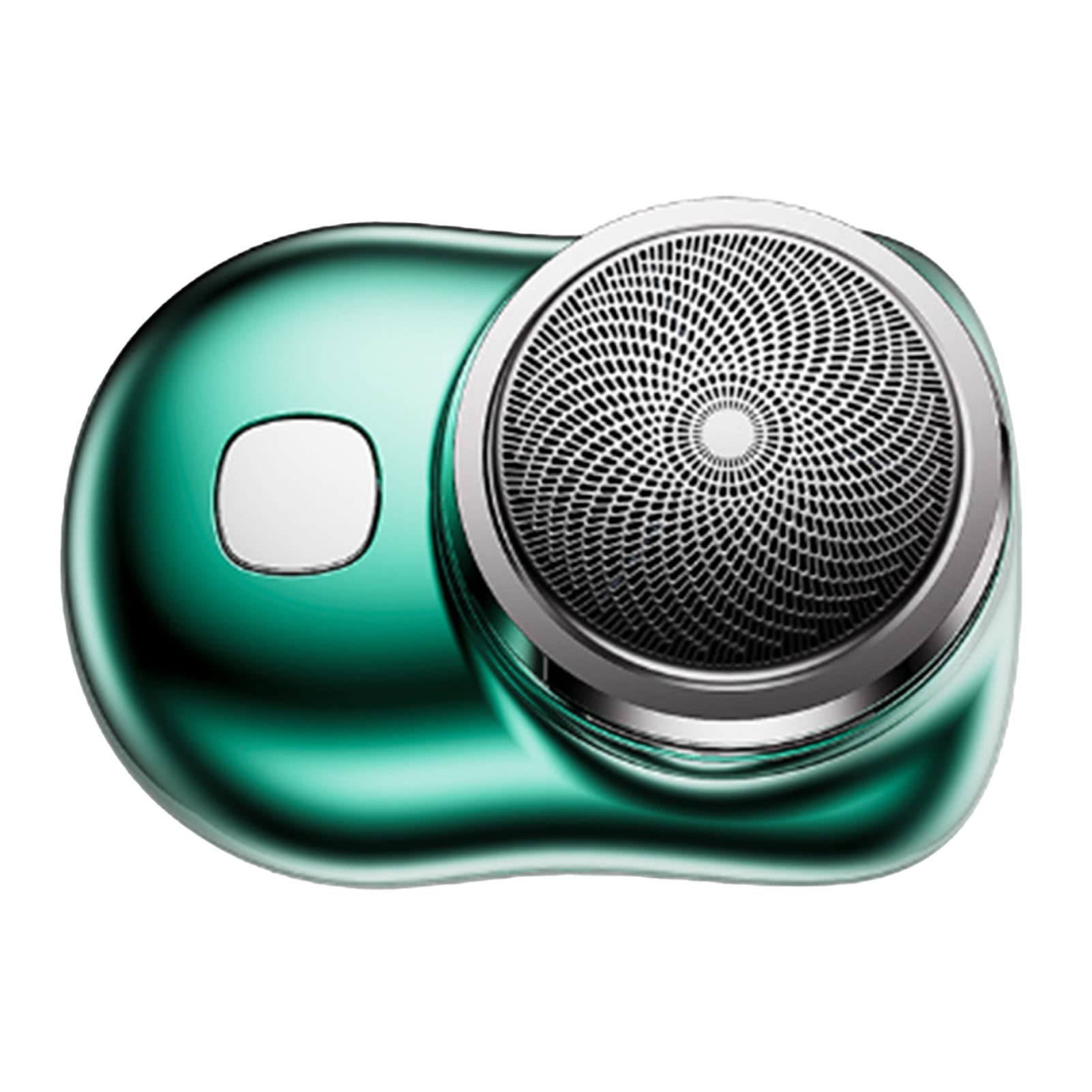 Beard Trimmer ,Men's Portable Rechargeable Beard Trimmer ,Gentle Ergonomic Bathroom Men's Beard Trimmer (Green)