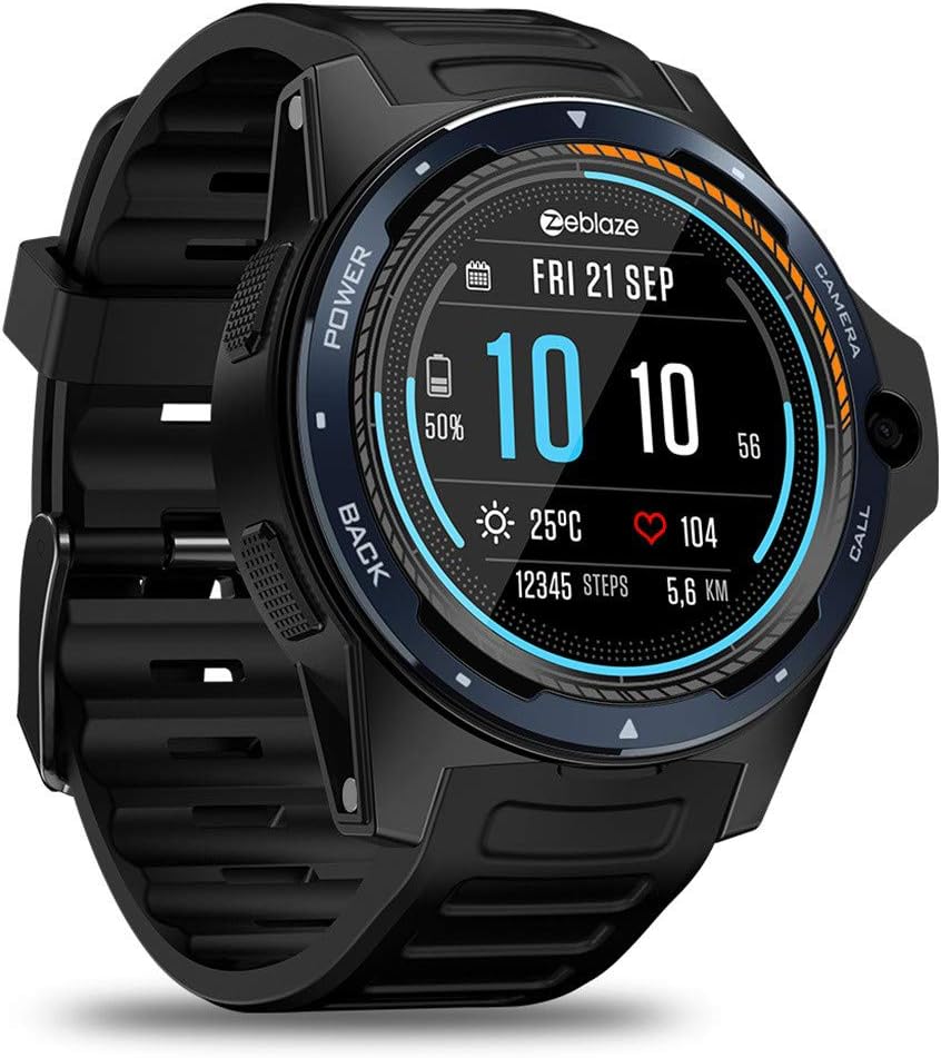 Webla Reloj, 1.39 pulg. Reloj inteligente GPS BT4.0 podómetro ...