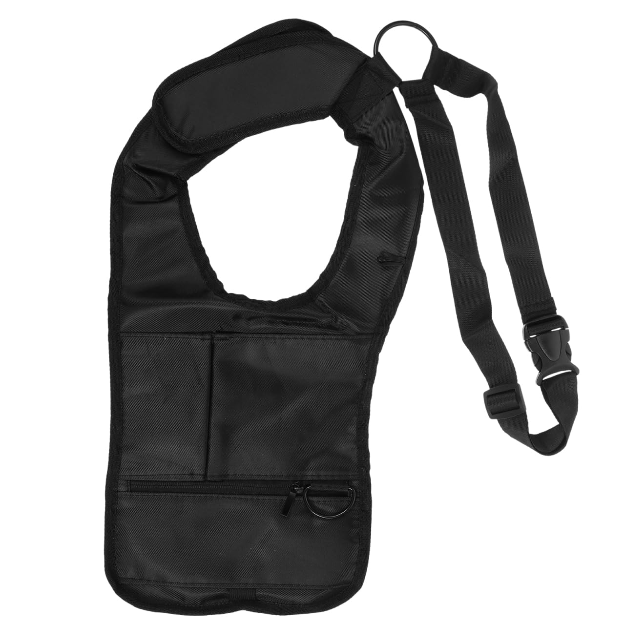 Men’s Hidden Underarm Shoulder Bag Style Bag Multi Function (Black)