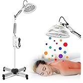 TDP Far Infrared Mineral Heat Lamp, 250W Far Infrared Light, 5-Stage Timer Control, Anti-Burn, Relieves Body and Facial Pain