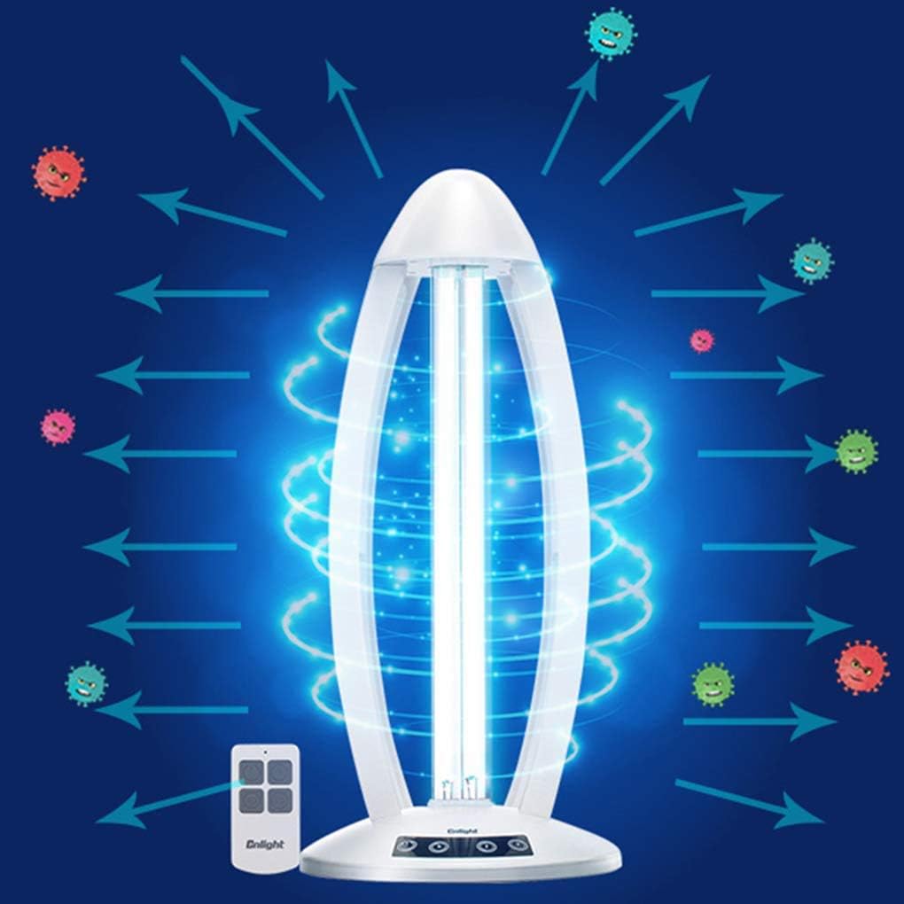 MMZZ Germicidial Ultraviolet Lamp/UV Disinfection Light/Portable Sanitizer Light,Air Purifier/Remove Formaldehyde/Anti-Bacterial Rate 99%, for Car/Household/School/Hotel/Pet Area