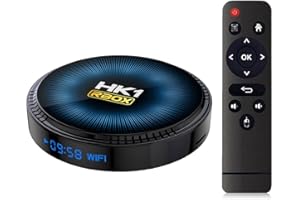 Amlogic S905W2 Android 11.0 HK1 Box 4GB Ram 64GB ROM Dual-WiFi 2.4GHz/5GHz BT4.0 Quad Core 64 Bits 8K 100M