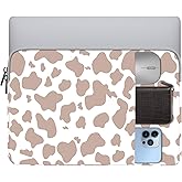 GABraden Laptop Sleeve Bag 15.6-16 inch,Compatible with MacBook Air 15 inch M2 2023 A2941/16 Pro M2 A2780 M1 A2485 /Pro Retina 15 A1990,Chromebook,HP,15.3-16 inch Notebook (Brown Cow)