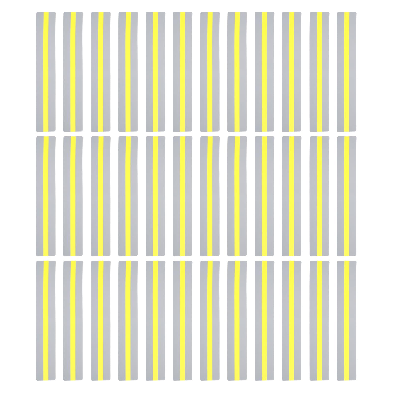 PATIKIL Guided Reading Strips, 36pcs Tracking Highlight Colored Overlay Bookmark Reduce Visual Stress Teacher Teaching Supply for Classroom, Yellow — image 1