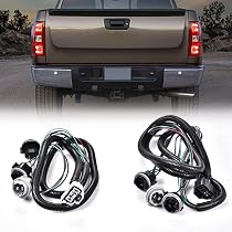 Tail Light Wiring Harness For 2007-2014 Chevy Silverado & GMC Sierra – Left & Right Set – CROSSDESIGN, 1-Yr Warranty 3 thumbnail image