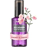 KUNDAL Ultra Macadamia Oil Hair Serum [Cherry Blossom]- Korean Hair Care Premium Hair Oil, Intense Repair, Deep Nourishment, Frizz Control for All Hair Types 3.38fl oz (Pack of 1) Stocking Stuffers