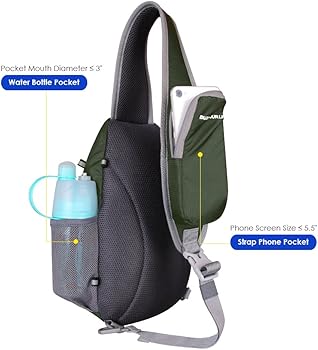 waterfly chest sling shoulder backpacks