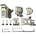 Sewing Machine Servo Motor for Industrial Sewing Machine Power 3/4HP 550W, Brushless Reversible with Controller and Foot Switch, (550, Watts)