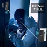 SECRUI Wireless Door Open Sensor Alarm Chime 400ft Range 52 Tunes with Receiver view 6