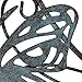 Adeco DN0015 Flower & Butterfly Urban Design Metal Wall Decor for Nature Home Art Decoration & Kitchen Gifts, Multicolor