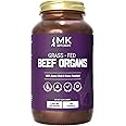 MK Supplements – Grass-Fed Beef Organs 3000 mg, 180 Beef Organs Capsules, Multivitamin, 100% Pasture-Raised in New Zealand, 45-Day Supply, Liver, Heart, Kidney, Spleen, Pancreas