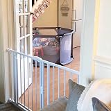 Safetots Pressure Fit Self Closing Stair Gate 68.5-75cm White view 9