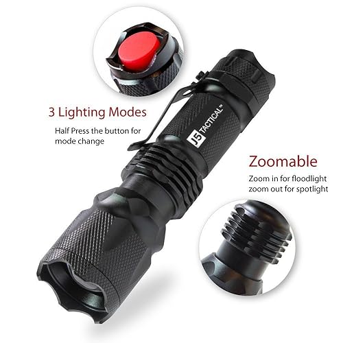 J5 Tactical V1 Pro Flashlight Review The Best Flashlight for EDC