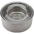 Slopper Stopper Dripless Water Bowls - Titanium Bowl Unit - for Medium Breed 21-50 Lbs, 9.84” Dia, 1 Gallon Capacity