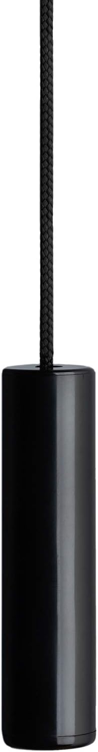 Bathroom Light Pull Cord String with Contemporary Jet Black Cord and Ergonomic Handle - Image 3