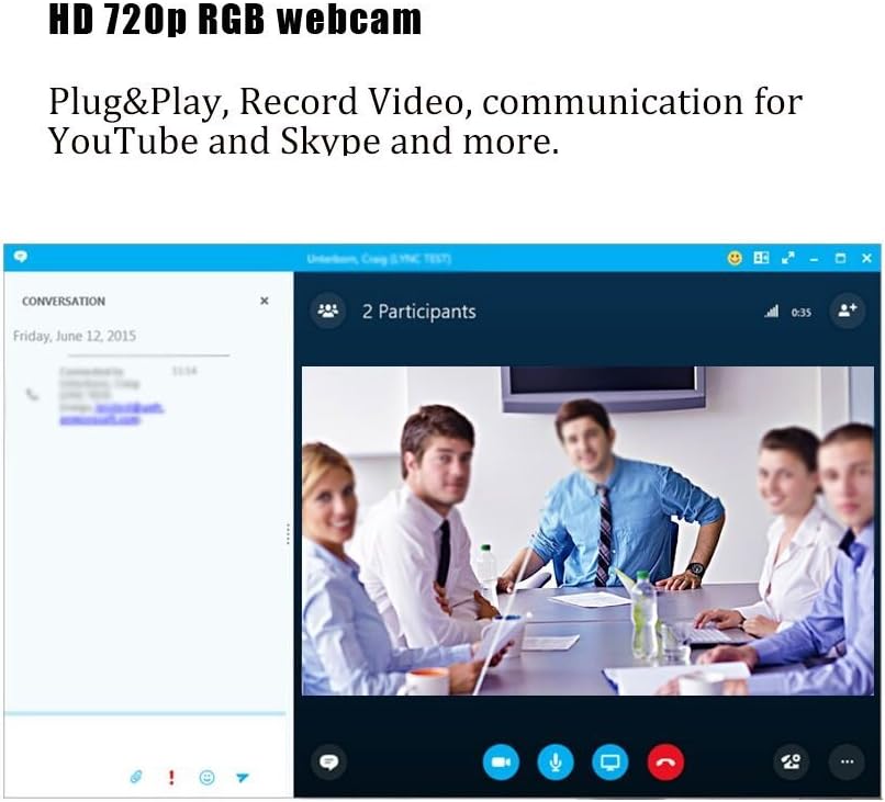 Kaysuda Facial Recognition Infrared Camera for Windows Hello Login RGB Webcam 720p with Microphone for Streaming Video Conference and Recording for Windows - Image 5