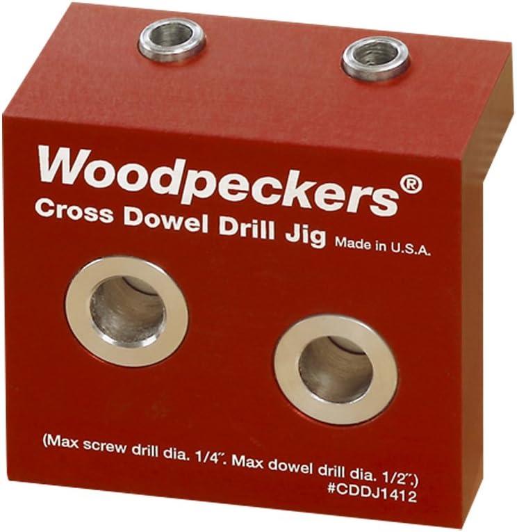 Woodpeckers Precision Woodworking Tools CDDJ14716 Cross Dowel Jig
