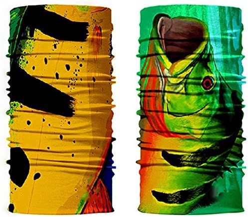 AYAYA 2pcs Assorted Seamless Headbands for Sports Cycling Arm band Hiking Climbing Bandana Headwrap Scarf Neck Gaiter Turban Mask, Seamless Lightweight Headband with UV Resistance
