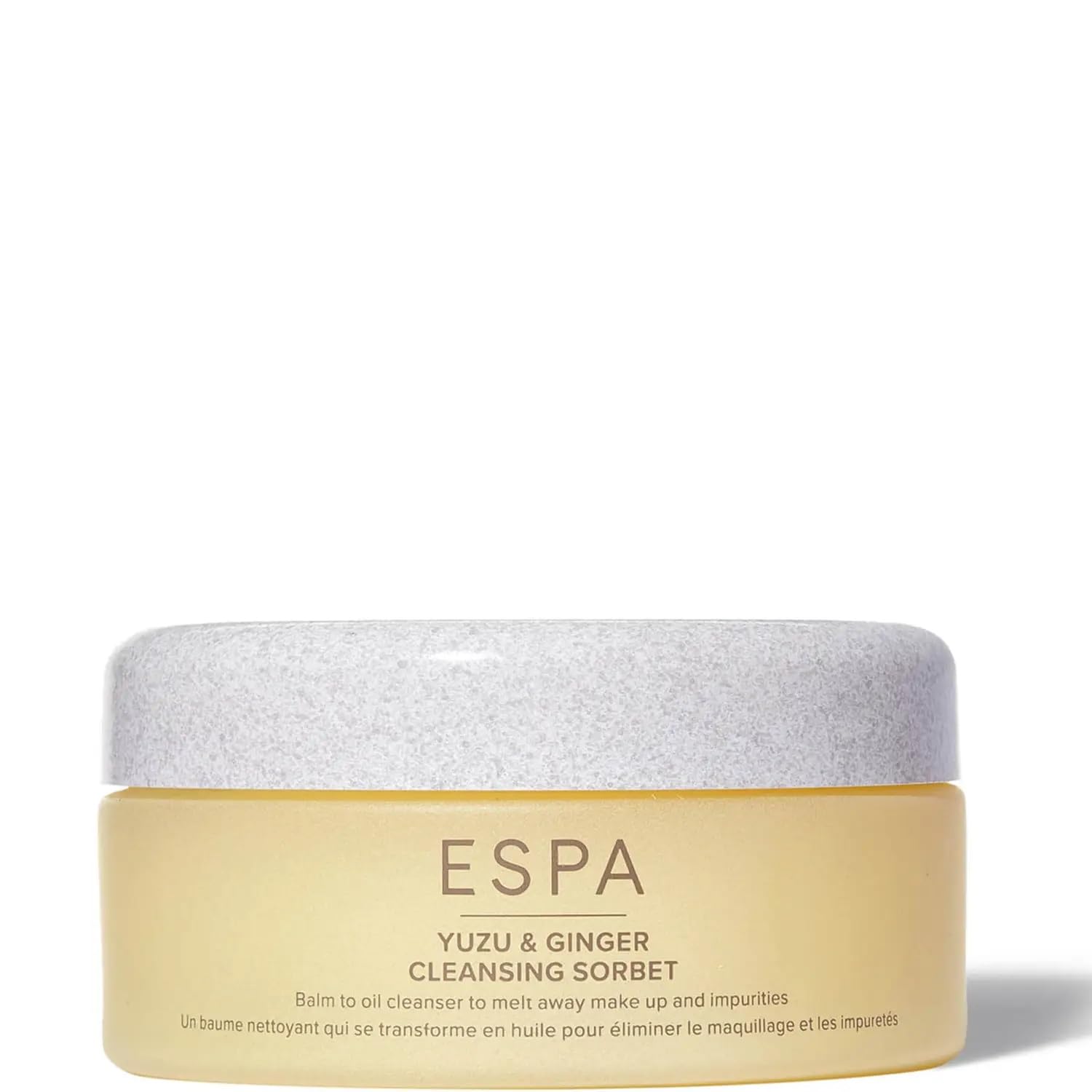 ESPA | Yuzu & Ginger Cleansing Sorbet | 100ml | Sorbet-To-Oil-To-Milk Formula That Melts Away Makeup & Impurities | Hydrates, Brightens & Protects Skin's Moisture Barrier | Vitamin E — image 1