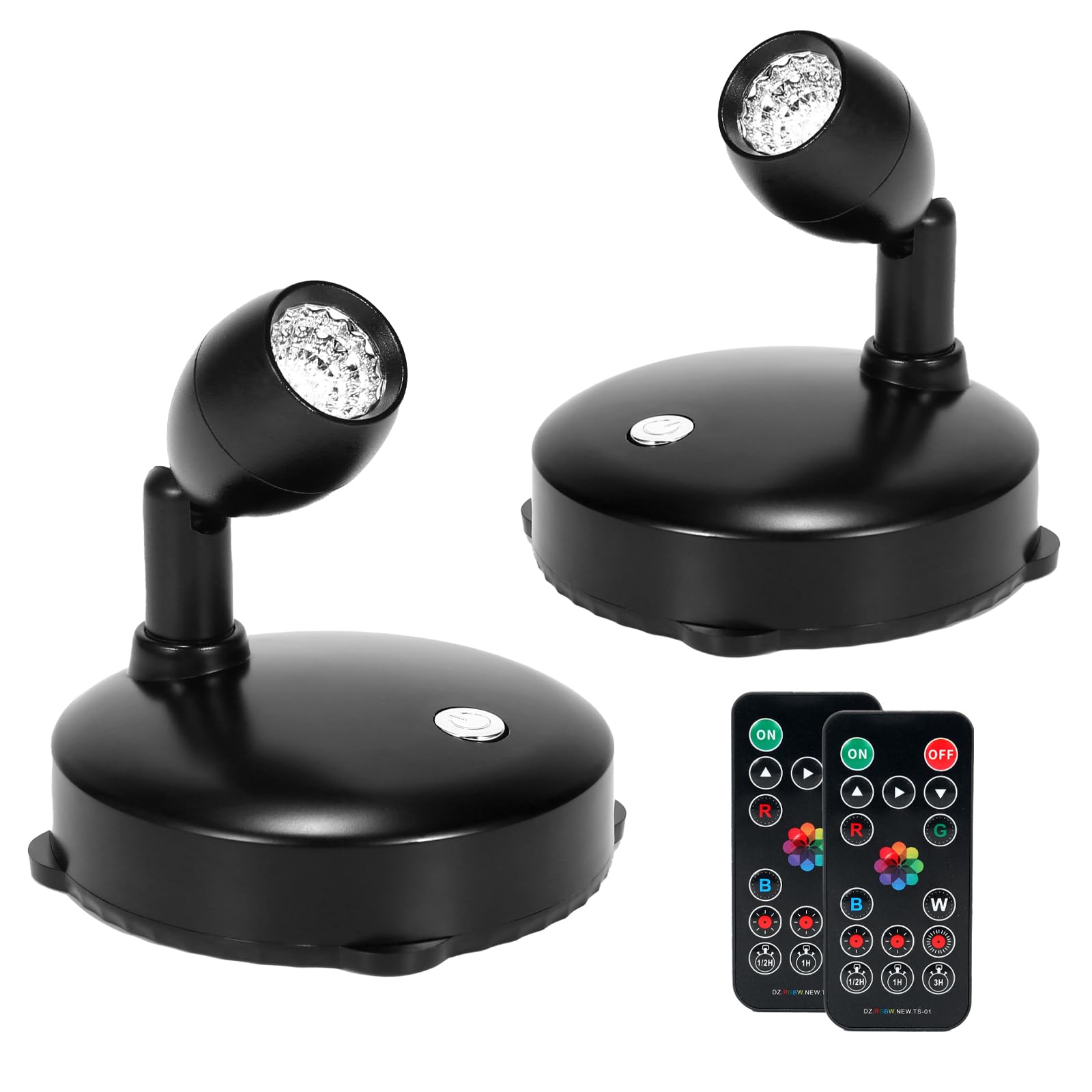 KANESIKI Wireless Spotlight Battery Operated, RGB