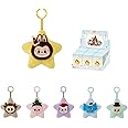 POP MART The Monsters Classic Series-Sparkly Plush Pendant Blind Box, 6PCs The Monsters Blind Box Figures, Random Design Collectible Toys Home Decorations, Holiday Birthday Gifts, Whole Set