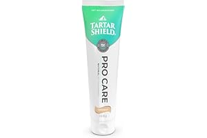 Tartar Shield Pro Care – Natural Pet Toothpaste – VOHC Approved – Protects Against Plaque & Tartar – Freshens Breath & Gently Removes Stains – for Dogs & Cats – Coconut Flavor, 3 Oz.
