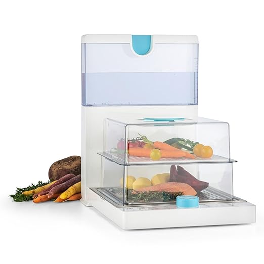 Klarstein Steam Spa Cocedor al vapor (1500W, vaporera con ...