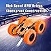 Yuboa RC Stunt Car Toy Remote Control Car for Kids Adults 360 Degree Flips Double Sided Rotating Race Car Electric Rechargeable Vehicle High Speed 2.4GHz 4WD Remote Controlled Truck Gift Orange