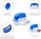 Smilcloud 20PCS Waterproof Wire Connectors for Lawnmower & Irrigation view 2