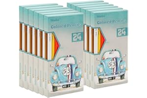 Madisi Colored Pencils Bulk - Pre-Sharpened - 12 Packs of 24-Count - 288 Colored Pencils for Kids