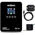 GCSOAR MPPT Solar Charge Controller 60A 12V 24V Auto Max PV 100V, WiFi Module via APP Remote Adjustable Solar Panel Regulator LCD Display for Lead-Acid LiFePO4 User BAT (MPPT 60A + WiFi)