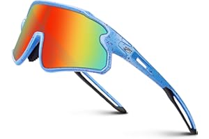 RIVBOS Youth Baseball Sunglasses for Kids(Boys&Girls) Polarized UV Protection Cycling Glasses RYS007