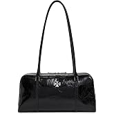 Tory Burch Women's Crinkle Leather Small Marshmallow Satchel