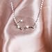 TQS Pendant Horoscope Necklace - Silver Plated Zodiac Sign Constellation Astrology Choker - Christmas Birthday Gift for Women, Girls - Cancer