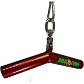 HOG LEGS 'Piglet' Tricep Bar for workout gym cable attachments Fat Grip bar for triceps