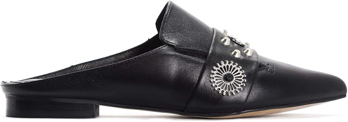 leather mules womens uk