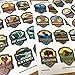 Anderson Design 61 National Parks MINI Emblem Sticker Set