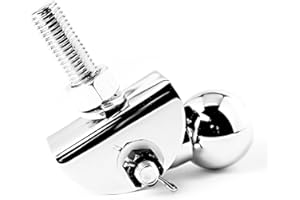 RUDYNESS Freedom Pivot Tilt Ball Swivel Trailer Hitch Coupler for Harley&Motorcycle Gold Wing