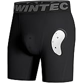 Towintec Youth Boys Compression Sliding Shorts with Cup Softball Athletic Underwear for Baseball Football Lacrosse Hockey