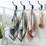 GlazieVault Black Coat Hooks for Wall Zinc Alloy 10 Pack Heavy Duty view 4