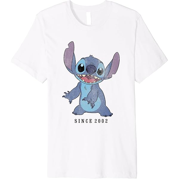 Amazon.com: Disney Lilo & Stitch Since 2002 Distressed