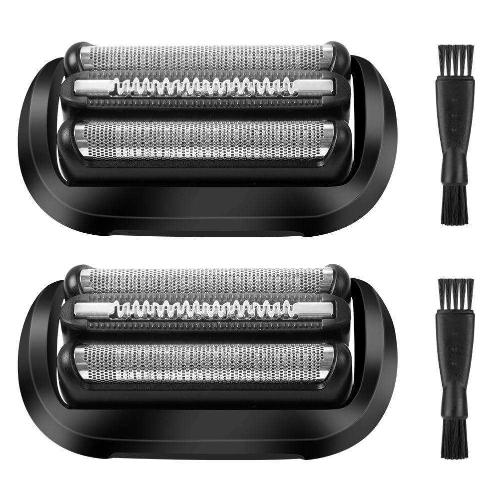 OFFCUP Braun Electric Shaver Replacement Head, 2PCS 53B S5/6 Replacement Head Compatible with Braun New Generation S5/6 Braun Razors Fit 5018s 5049s 5050s 5762 6075cc 6020s 6072cc Etc